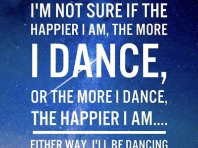 Dance to be happy
